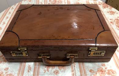 Vintage Leather Briefcase