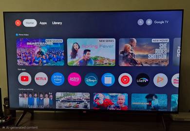 Sharp 55” 4K QLED Google TV UHD | Brand New
