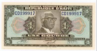 Haiti 1 gourde L.1919 (1973) - Pick P200a   unc