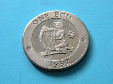 One Ecu coin 1992 – N. Ireland