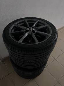 Used 17 inch original Mazda MX5 rims