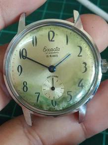 Vintage Exacta gent watch manual wind