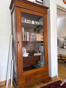 Used teak wood cabinets