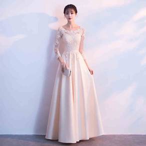 Long sleeve prom evening dress gown RBP1746