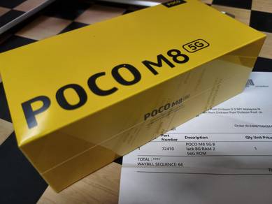 (Sealed) Xiaomi Poco M8 5G 8/256GB Black