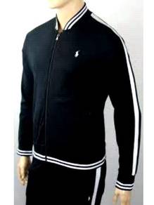 Polo Ralph Lauren Performance Black White Full Zip