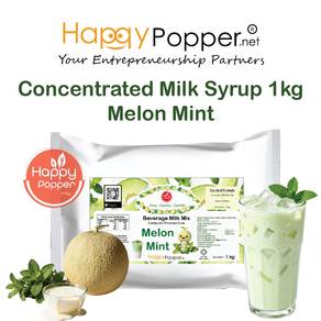 Concentrated Milk Syrup Melon Mint 1kg