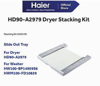 haeir dryer stacking kit