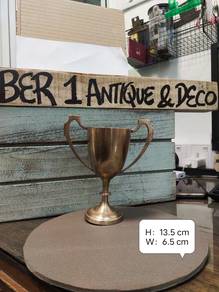 Antique Piala Tembaga Antik Vintage