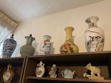 China cultural vases and lamp base