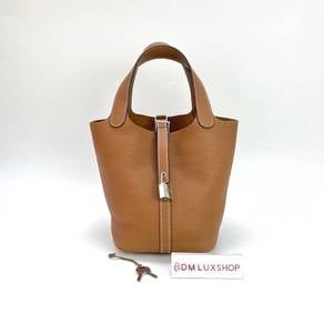 Preloved Hermes Picotin 18 Gold PHW