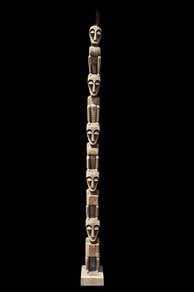 TALL ASMAT TRIBAL TOTEM POLE – Statement Decor