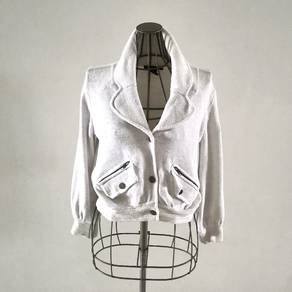 Mango Casual Sportswear Cropped Glinter Jacket