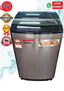 Washing machine SHARP 12KG INVERTER BLACK GLASS