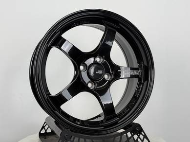 NEW 16 AOW GT Rim City Vios Yaris Jazz Myvi MX5
