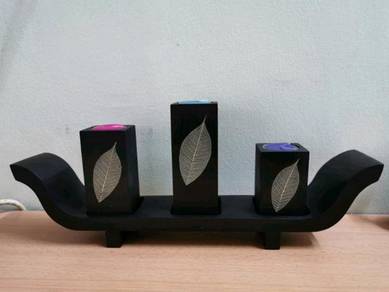 Candle holders 3 pillars