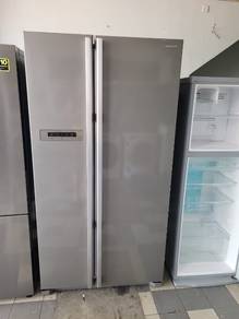 Fridge Sharp Peti Ais Freezer side by Refrigerator