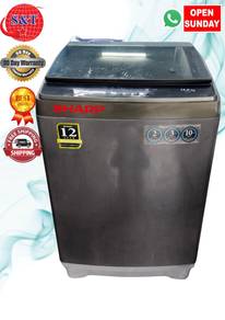 Washing Machine SHARP 15KG BLACK WASHER