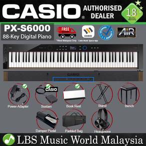 Casio PX-S6000 88 Key Digital Piano Keyboard Porta