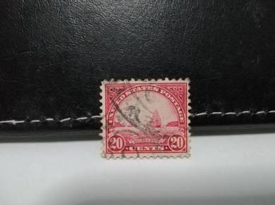 1923 USA Stamp Golden Gate Ship