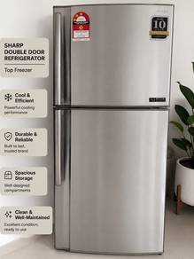 Refrigerator Peti Sejuk Sharp 2 Pintu