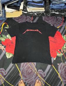tshirt big saiz band metallica
