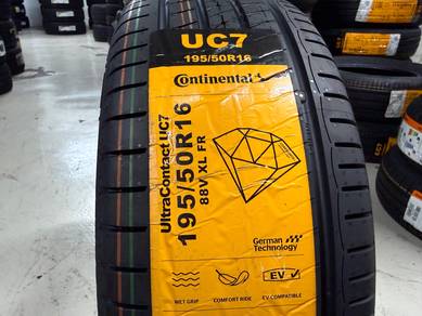 Tayar baru 195 50 16 continental uc7 2026 vios gm6