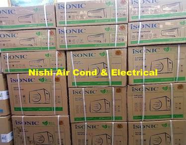 Isonic 1hp Inverter Air cond + install