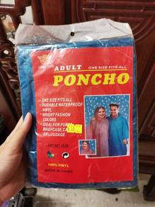 Raincoat adult poncho vinyl 雨衣成人雨披乙烯基