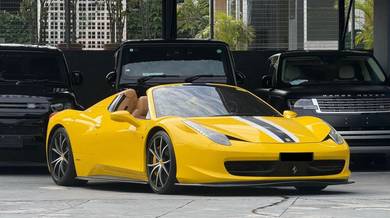 Ferrari 458 SPIDER in Bangsar, KUL