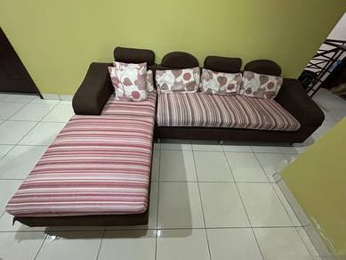 L shaped sofa
