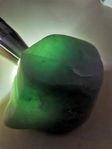 Ice Fruit Green/White Jadeite Jade Rough Stone
