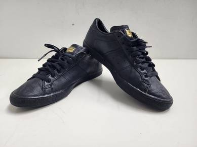 [7UK] Leather Onitsuka Tiger Lawnship Triple Black