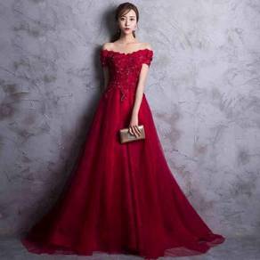 Red grey blue wedding prom dress gown RBP1601
