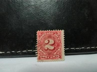 1894 USA Stamp Postage Due 2 Cents
