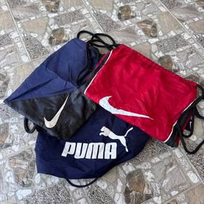 Combo Nike & Puma Drawstring backpack