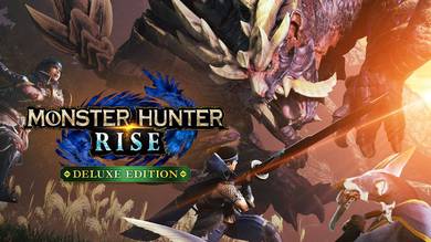 Monster Hunter Rise Deluxe switch games 100%Ori
