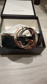 Gucci Belt (men) 100cm (ORIGINAL) Receipt Like New