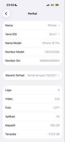 jual iPhone urgent pakai duit 2.5k