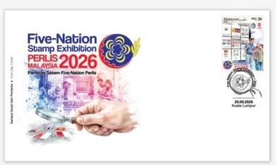 First Day Cover 5 Nation Stamp Exhibition 2026