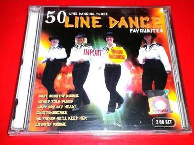 50 LINE DANCING TUNES - LINE DANCE FAVOURITES 2Cd