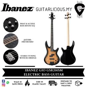 IBANEZ GIO GSR200SM (4 String) Bass Guitar NSB