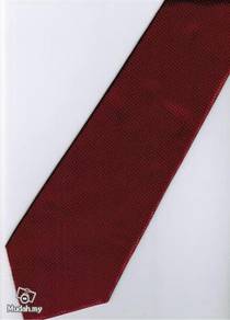 Maroon Blinking Solid Glitter Thai Silk Neck Tie