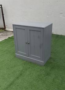 YE56M Almari Kabinet 81cm IKEA HAVSTA Cabinet Grey
