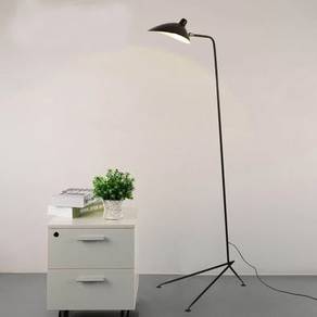 Serge Mouille floor lamp.