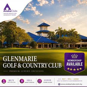 Glenmarie Golf Club Membership for Lease