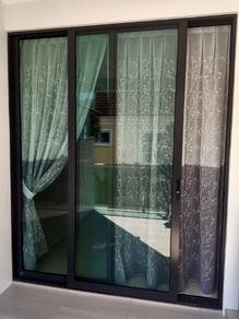 Sliding Pintu bilik Office(Aluminium&Kace)
