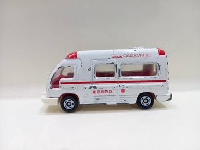 Tomica No. 51 Nissan Paramedic Ambulance Diecast