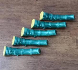 Vintage chopstick rest 5 bamboo