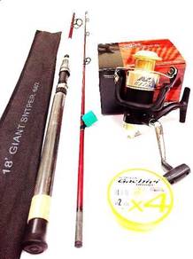 ALPINE 6’6 8-15LB ROD COMBO SHIMANO AX 4000 REEL